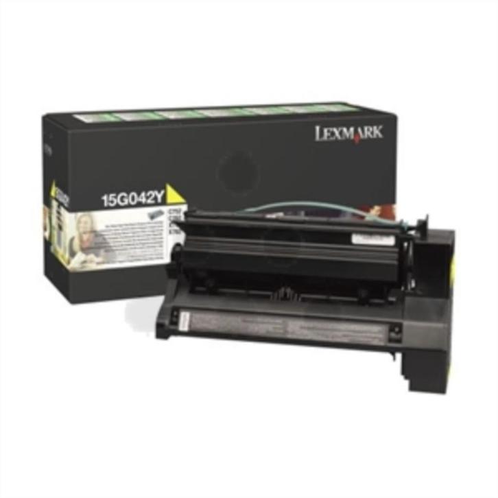 Lexmark 15G042Y toner yellow (origineel), Computers en Software, Printerbenodigdheden, Nieuw, Toner, Verzenden