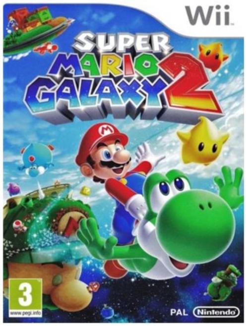 Super Mario Galaxy 2 (Wii), Spelcomputers en Games, Games | Nintendo Wii, Zo goed als nieuw, Avontuur en Actie, 2 spelers, Vanaf 3 jaar