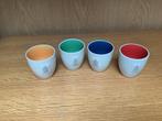 Leuke set van 4 kopjes, Huis en Inrichting, Keramiek, Ophalen of Verzenden, Zo goed als nieuw, Overige stijlen