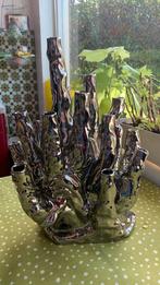 Polspotten koraal vaas zilver 20 coral vase koraalvaas, Huis en Inrichting, Woonaccessoires | Vazen, Ophalen, Gebruikt, Aardewerk of Porselein