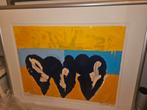Jan Cremer, tulips, litho prachtige lijst, Antiek en Kunst, Ophalen of Verzenden