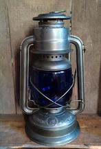 Feuerhand Nr 260 blauw glas, Antiek en Kunst, Verzenden
