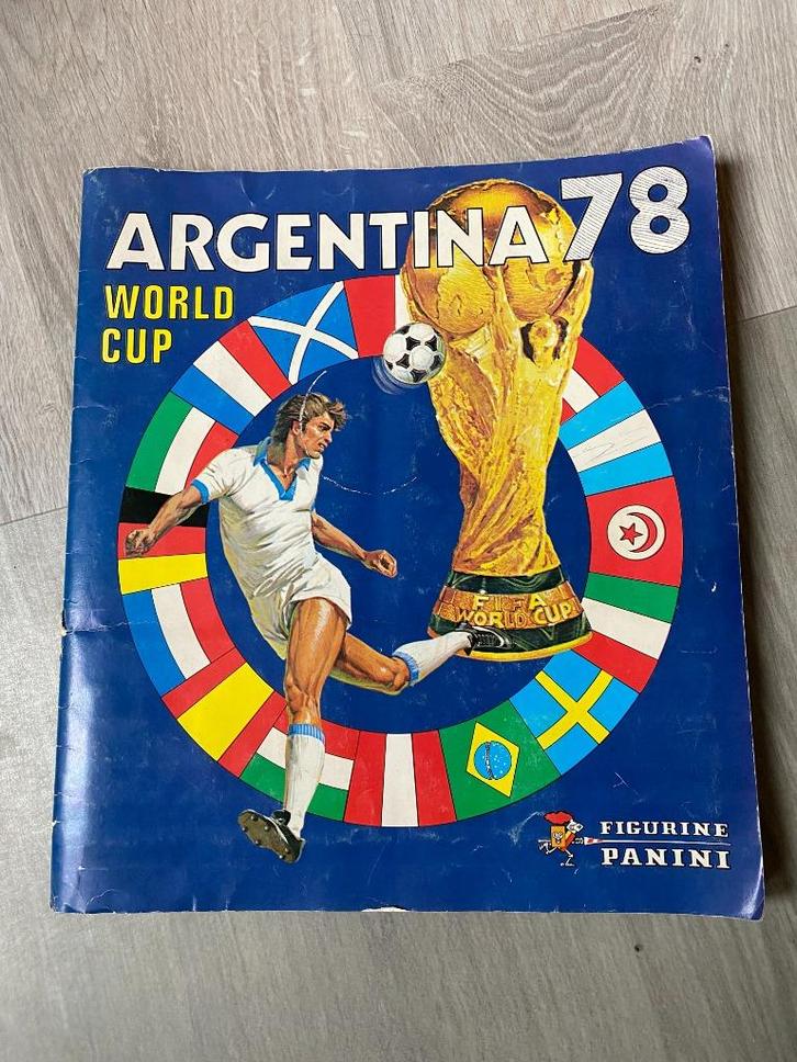 Panini voetbal album World Cup 78 Argentina compleet, Verzamelen, Sportartikelen en Voetbal, Gebruikt, Poster, Plaatje of Sticker