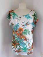 RED ROUGE shirt bloes beige bloemen maat S - nieuw -, Kleding | Dames, Maat 38/40 (M), Beige, Nieuw, Ophalen of Verzenden