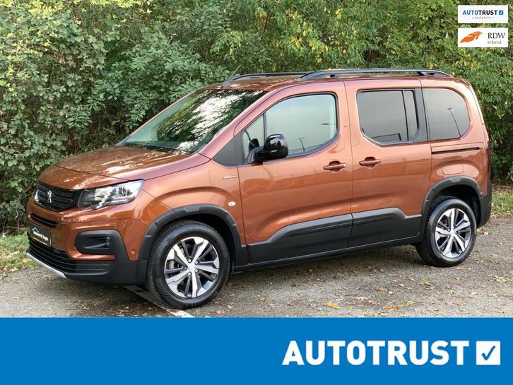 Peugeot Rifter 1.2 Puretech GT-Line *Nieuwe distributieriem*, Auto's, Peugeot, Bedrijf, Te koop, Rifter, ABS, Achteruitrijcamera