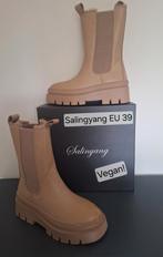 Salingyang chunky chelsea boots EU 39 camel/beige/bruin, Beige, Lage of Enkellaarzen, Nieuw, Ophalen of Verzenden