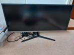 SAMSUNG breedbeeld 34 inch met kabels erbij, Computers en Software, Monitoren, Ophalen, Gebruikt, 61 t/m 100 Hz, IPS