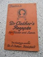 Oud Retro Receptbuch Dr Oetker's Rezepte für Kúche und Haus, 1940 tot 1960, Ophalen of Verzenden, Buitenland
