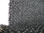 Kvadrat Perla 2.2 164; zwart+roomwit; max 9 meter meubelstof, Wol, 120 cm of meer, Zwart, Ophalen of Verzenden