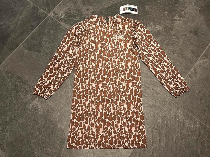 NIEUW zachte animal jurk mt 128 b.nosy (€40) c2, Kinderen en Baby's, Kinderkleding | Maat 128, Zo goed als nieuw, Meisje, Jurk of Rok