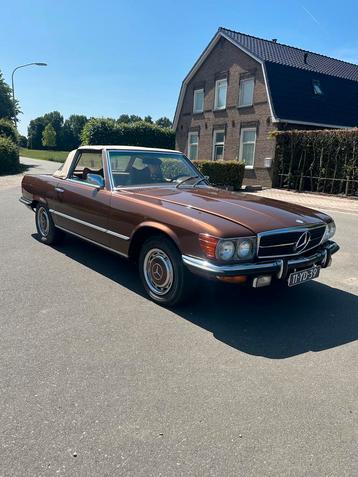 1973 Mercedes 450 SL 8 cil Aut Roadster Cabrio Hardtop beschikbaar voor biedingen