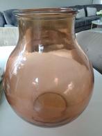 Grote oranje glazen vaas, Ophalen, Oranje, Minder dan 50 cm, Glas