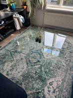Salon tafel 110x110cm, Huis en Inrichting, Tafels | Salontafels, Ophalen, 100 tot 150 cm, Glas, Minder dan 50 cm