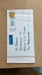 Brief uit UK met machinestempel prostaatkanker 2013, Ophalen of Verzenden, Envelop
