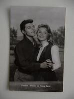 oude foto ansichtkaart FRANKIE AVALON en ALANA LADD, Verzamelen, Ophalen of Verzenden, 1960 tot 1980, Ongelopen, Sterren en Beroemdheden