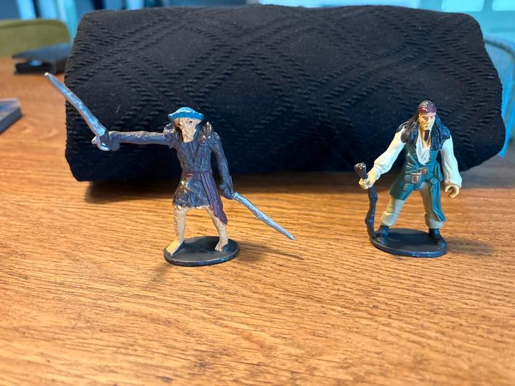 2 Piraten van Pirats of the Caribbean, Kinderen en Baby's, Speelgoed | Actiefiguren, Gebruikt, Ophalen of Verzenden