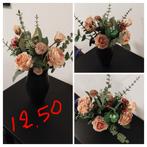 Zijden bloemen boeket, Huis en Inrichting, Woonaccessoires | Kunstplanten en Kunstbloemen, Ophalen, Zo goed als nieuw, Binnen