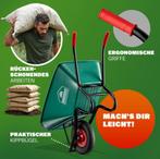 Kruiwagen bouwkruiwagen handkar tuinkar 100L GRATIS BEZORGD!, Verzenden, Nieuw, Handmatig, Eenwielig