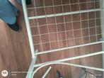 Bedbank 90/200 heel lichtgroen., Huis en Inrichting, Ophalen, Gebruikt, 90 cm, Eenpersoons