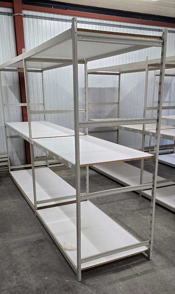 Opslagstellingen type grootvakstelling / breedvakstelling., Huis en Inrichting, Kasten | Stellingkasten, Gebruikt, Ophalen