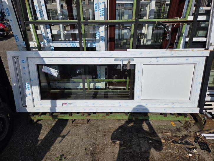 Kunststof Deurkozijn - Wit Glad - Compleet - Cilinder+pasje, Doe-het-zelf en Verbouw, Kozijnen en Schuifpuien, Nieuw, Deurkozijn