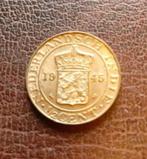 Halve cent 1945 Ned. Indie FDC orginele kleur!, Ophalen of Verzenden, Koningin Wilhelmina, 1 cent, Losse munt