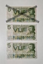 5 Gulden Biljetten | 1966 | zeer fraai, Postzegels en Munten, Bankbiljetten | Nederland, Ophalen of Verzenden, 5 gulden
