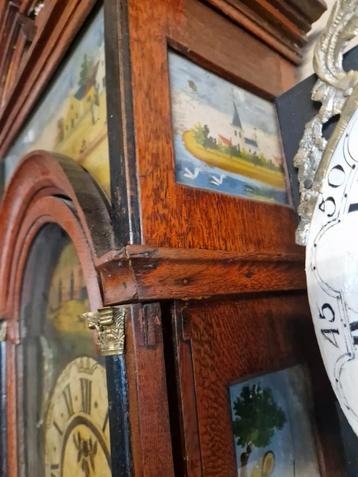 Antieke dubbelkap klok 2 bellen beschikbaar voor biedingen