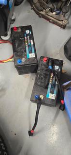 VMF Sportline Accu's - 12V 105Ah (2 stuks), Auto-onderdelen, Accu's en Toebehoren, Ophalen, Gebruikt, Universele onderdelen