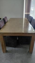 Dressoir, tafel en bijzettafel te koop, 150 tot 200 cm, 200 cm of meer, Ophalen of Verzenden, Vijf personen of meer