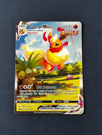 Pokemon promo kaart flareon swsh180 beschikbaar voor biedingen