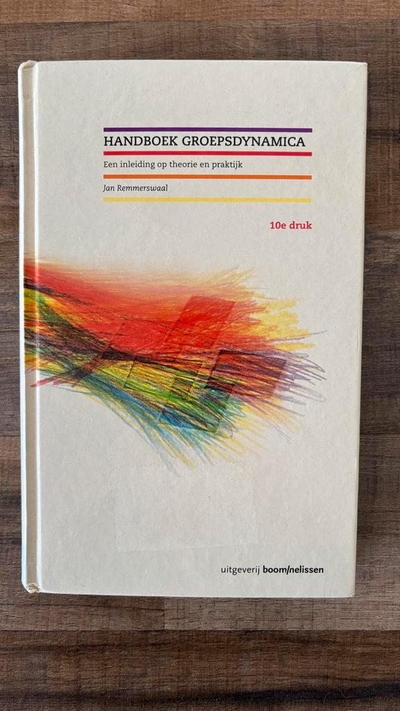 Jan Remmerswaal - Handboek groepsdynamica, Boeken, Wetenschap, Zo goed als nieuw, Sociale wetenschap, Ophalen of Verzenden
