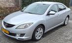 Mazda 6 1.8 Sedan 2009 Grijs, Auto's, Voorwielaandrijving, Metallic lak, Zwart, 4 cilinders