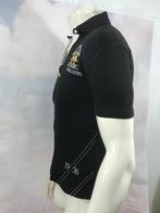 La Martina zwarte polo maat L (3C8), Tweedehands verkoop, Tweedehands verkoop, Maat 48/50 (M), Zwart