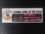 SCANIA Sticker "King of the Road", Hobby en Vrije tijd, Modelauto's | 1:32, Ophalen of Verzenden, Zo goed als nieuw, Bus of Vrachtwagen