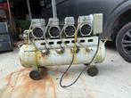 HBM Compressor opknapper- 4 Motoren - Grote Tank, Doe-het-zelf en Verbouw, Compressors, Ophalen, Gebruikt, 400 tot 800 liter/min