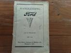 Handleiding Ford V8 1934, Auto diversen, Handleidingen en Instructieboekjes, Ophalen of Verzenden