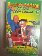 Bassie & Adriaan: Op Reis Door Europa (VHS), Cd's en Dvd's, VHS | Film, Alle leeftijden, Ophalen of Verzenden, Gebruikt, Nederlandstalig