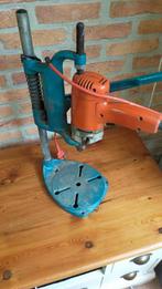 Boorstandaard met boormachine, Doe-het-zelf en Verbouw, Ophalen of Verzenden, Boormachine