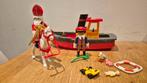 Playmobil duikboot met sint, piet, paard en wat accessoires, Ophalen of Verzenden, Gebruikt