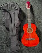 Klassieke Gitaar met Tas en Accessoires, Ophalen of Verzenden, Zo goed als nieuw, Klassieke of Spaanse gitaar, Met koffer