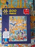 Jan van haasteren puzzel, 499 stukjes de brouwerij, Ophalen of Verzenden, Minder dan 500 stukjes, Gebruikt, Legpuzzel