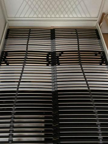 Bedframe + lattenbodem 140x200 (nesttun, ikea) - afbeelding 5
