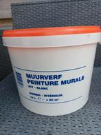 Muurverf Wit - 10 Liter, Doe-het-zelf en Verbouw, Verf, Beits en Lak, Wit, Ophalen of Verzenden, 10 tot 15 liter, Verf