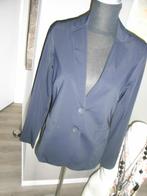 donker blauw/navy travelstof blazer/jasje ELVIRA mt 38, Maat 38/40 (M), Blauw, Nieuw, Ophalen of Verzenden