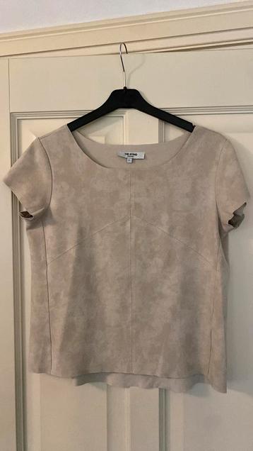 Mooi creme shirt maat S beschikbaar voor biedingen