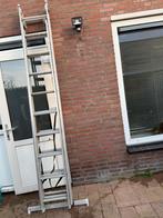 Ladder driedelig, Doe-het-zelf en Verbouw, Ladders en Trappen, Ophalen, Gebruikt, Ladder, Opvouwbaar of Inschuifbaar
