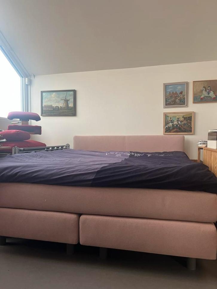 Auping Boxspring Deluxe  - Zo goed als nieuw!, Huis en Inrichting, Slaapkamer | Bedden, Zo goed als nieuw, Tweepersoons, 180 cm