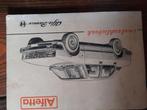 Instructieboekje Alfa Romeo Alfetta, Ophalen of Verzenden