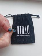 Otazu Oorstekers met Blauwe Steen ., Met kristal, Overige materialen, Blauw, Nieuw